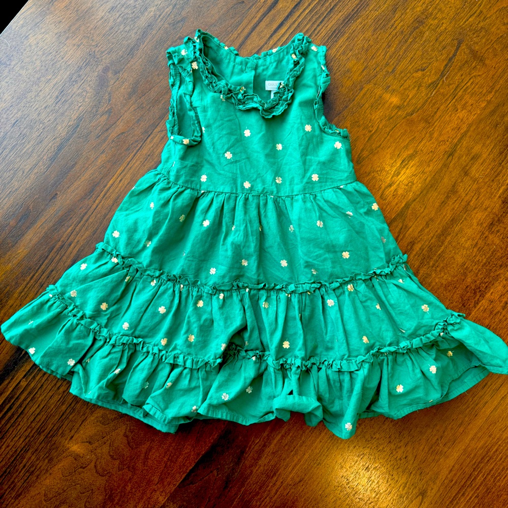 🍀 Christian Siriano Shamrock Dress Size 3t 🍀